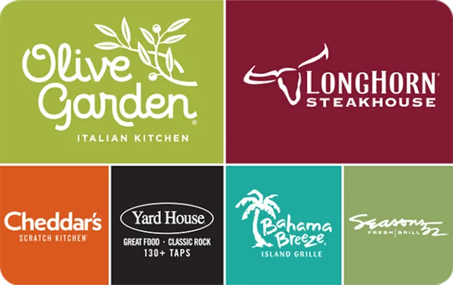 Bahama Breeze gift card
